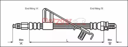 Шлангопровод METZGER 4112527